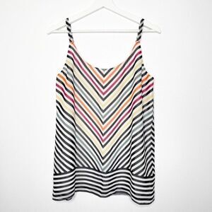 CABI Striped Linea Cami Top 